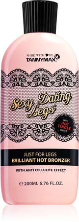 Tannymaxx Sexy Dating Legs Brilliant Hot Bronzer γαλάκτωμα μπρονζαρίσματος για σολάριουμ Για τα πόδια