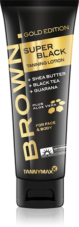 Tannymaxx Brown Super Black Gold Edition крем за загар за солариум за защита на тена