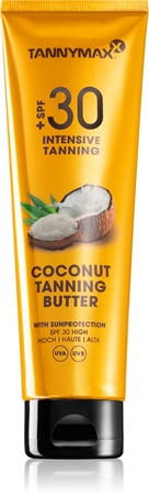 Tannymaxx Coconut Butter защитно масло за тяло SPF 30