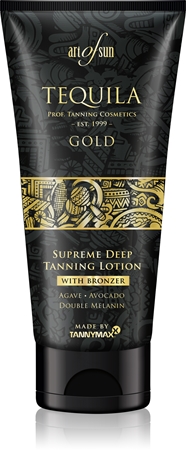 Tannymaxx Art Of Sun Tequila Gold Solarium Tanning Cream with Bronzer for Tan Enhancement
