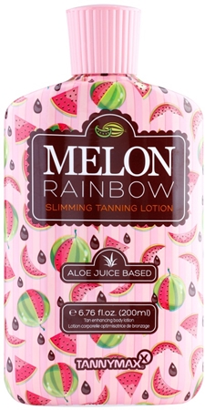 Tannymaxx 6th Sense Melon Rainbow Solarie slankende brunings lotion til mørk bruning