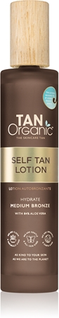 TanOrganic The Skincare Tan lait corporel auto-bronzant