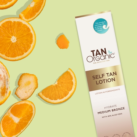 TanOrganic The Skincare Tan lait corporel auto-bronzant
