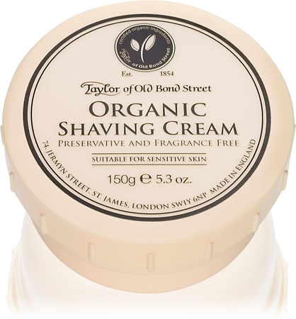 Taylor of Old Bond Street Organic krém na holenie