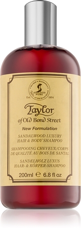 Taylor of Old Bond Street Sandalwood σαμπουάν και τζελ για ντους