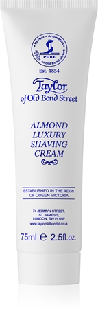 Taylor of Old Bond Street Almond krém na holenie v tube