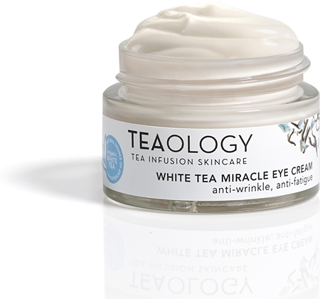 Teaology Anti-Age White Tea Miracle Eye Cream oční krém pro korekci tmavých kruhů a vrásek