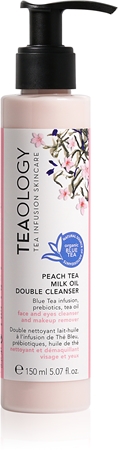 Teaology Cleansing Peach Tea Milk Oil Double Cleanser odličovací mléko s olejem