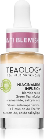 Teaology Serums Niacinamide Infusion švelnus veido serumas pigmentinių dėmių korekcijai
