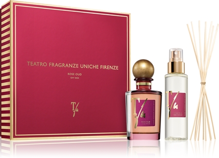 Teatro Fragranze Luxury Collection Rose Oud gift set