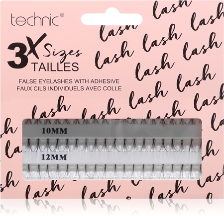 Technic Cosmetics Individual False Eyelashes stick-on cluster lashes