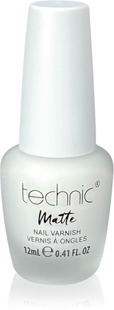 Technic Cosmetics Matte Nail Varnish Longlasting Nail Polish with matt effect