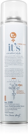 Tecna It's Creative Style Super Hold Invisible Spray lak na vlasy se silnou fixací