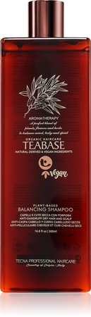 Tecna Teabase Balancing Shampoo shampoo rinforzante per capelli rovinati