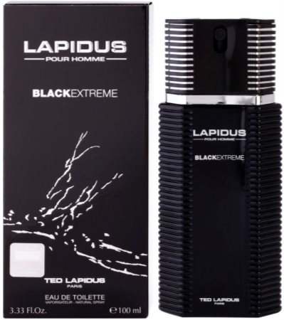 Lapidus Pour Homme Black Extreme Ted Lapidus cologne - a fragrance for men  2012