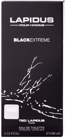 Ted lapidus black extreme pour homme hot sale