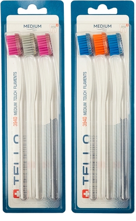 TELLO 3940 Medium 3pack četkica za zube