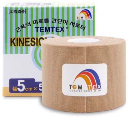 Temtex Tape Classic elastisk tape Til muskler og led