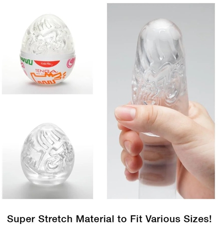 Tenga Keith Haring Egg Street jednorázový masturbátor