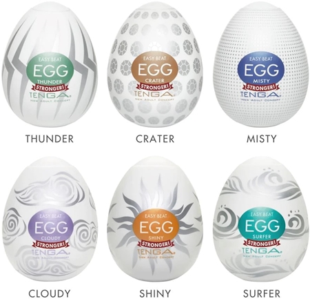 Tenga Egg Variety Pack lot de masturbateurs