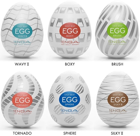 Tenga Egg Variety Pack masturbaatorite komplekt