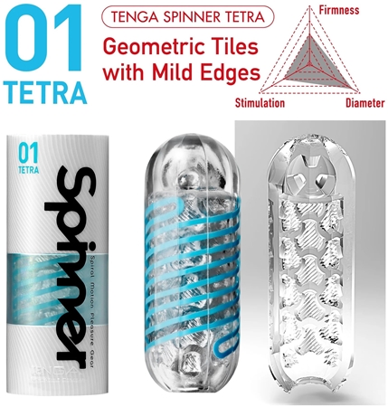 Tenga Spinner 01 Tetra miesten masturbaattori