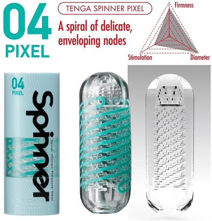 Tenga Spinner 04 Pixel masturbátor