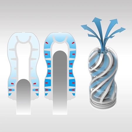 Tenga Air Flow Cup Gentle еднократен мастурбатор