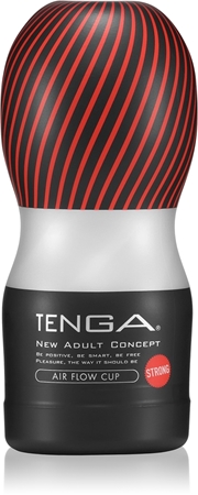 Tenga Air Flow Cup Strong ühekordseks kasutamiseks mõeldud masturbaator