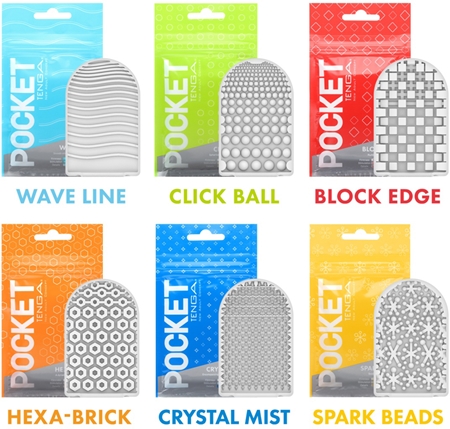 Tenga Pocket Crystal Mist jednorázový masturbátor