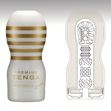 Tenga Original Vacuum Cup Premium Gentle jednorázový masturbátor