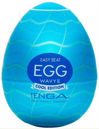 Tenga Egg Wavy II Cool Edition egyszer használatos maszturbátor