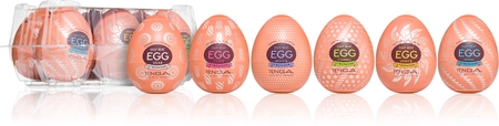 Tenga Egg Variety Pack sada masturbátorů HARD BOILED II