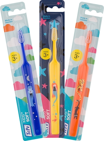 TePe Kids ZOO Kinder Tandenborstel Soft