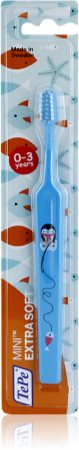 TePe Mini Illustration зубна щітка для дітей зі звуженою головкою екстра м'яка