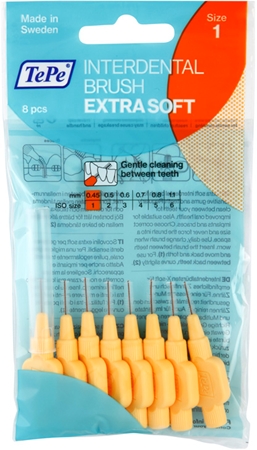 TePe Extra Soft tarpdančių šepetėliai