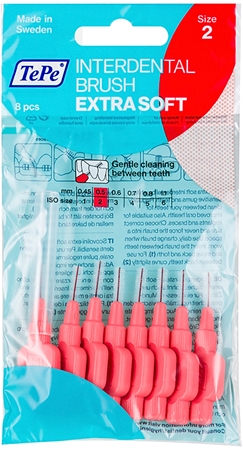 TePe Extra Soft четки за междузъбно пространство