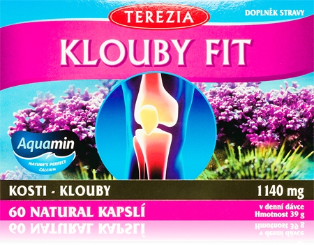 Terezia Klouby fit kapsle pro podporu zdraví kostí a kloubů