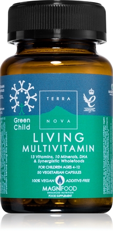 Terranova Health Green Child Multivitamin kapsle pro podporu imunitního systému