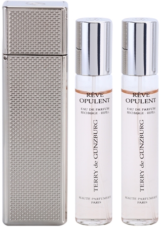 Terry de Gunzburg Reve Opulent Eau de Parfum für Damen 2 x 8,5 ml 2x Nachfüllung mit Zersträuber mit Metalletui