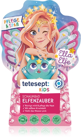 Tetesept Bubble Bath Elf Magic spumă de baie care își schimbă culoarea