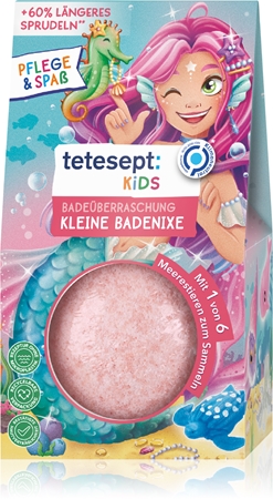 Tetesept Bath The Little Mermaid bile eferverscente pentru baie pentru copii