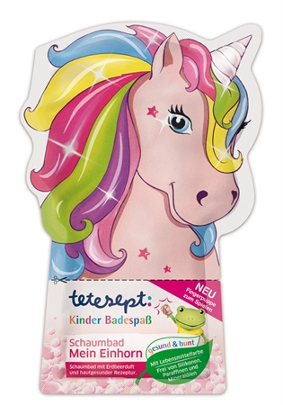 Tetesept Bath Unicorn koupelová pěna pro děti