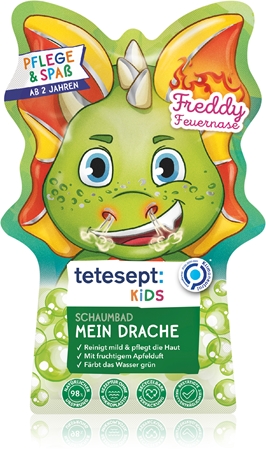 Tetesept Bubble Bath Dragon bagnoschiuma che cambia colore