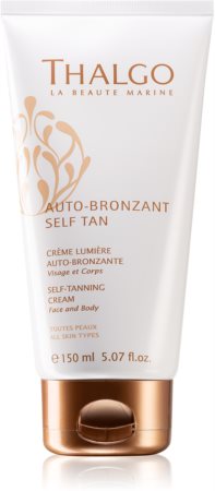 Thalgo Auto-Bronzant Self Tan Self-Tanning Cream samoopalovací krém na tělo a obličej