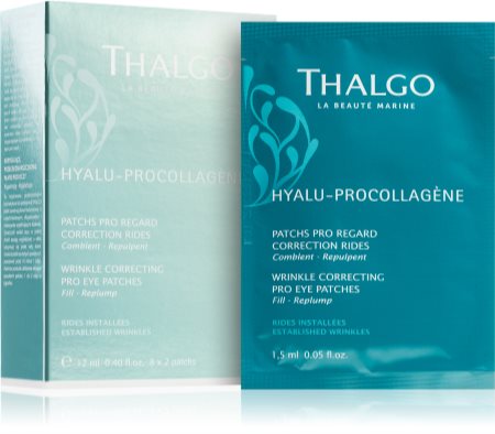 Thalgo Hyalu-Procollagen Wrinkle Correcting Pro Eye Patches máscara alisante para o contorno dos olhos