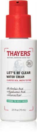 Thayers Let’s Be Clear Water Cream creme facial hidratante