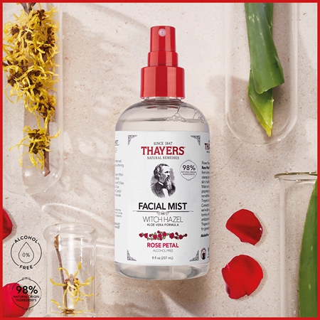Thayers Rose Petal Facial Mist Toner tonizačná pleťová hmla bez alkoholu