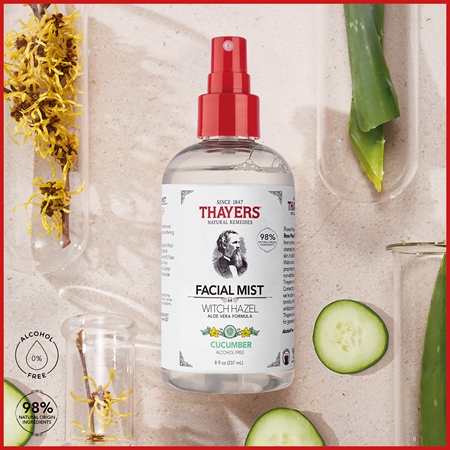 Thayers Cucumber Facial Mist Toner tonizačná pleťová hmla bez alkoholu