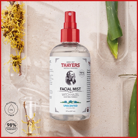 Thayers Unscented Facial MistToner tonizační pleťová mlha bez alkoholu